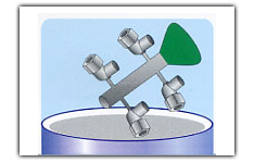 Immerso nella slurry ceramica